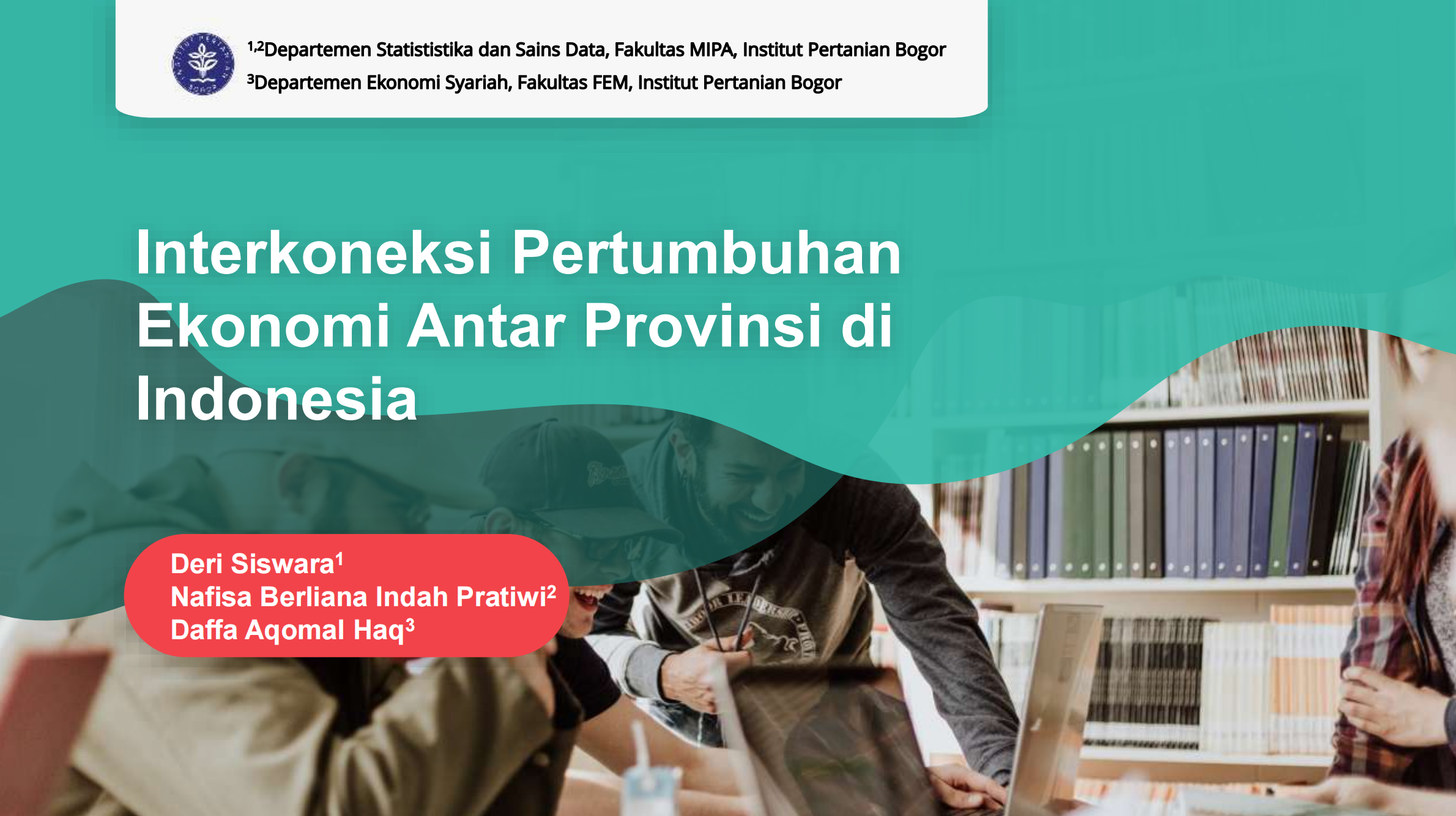 Interkoneksi Pertumbuhan Ekonomi Antar Provinsi di Indonesia
