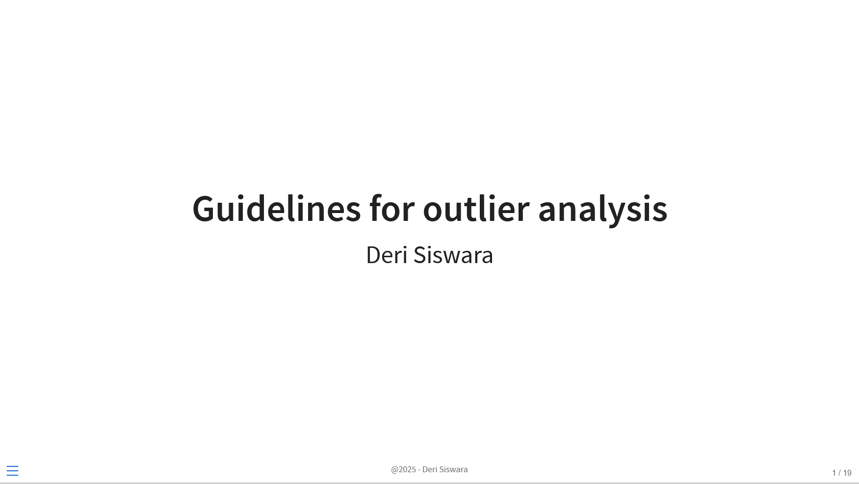 Bank Indonesia Data Anomalies Study (Outlier Analysis) Bank Indonesia Data Anomalies Study (Outlier Analysis)